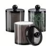 Practical Qtip Dispenser Bathroom Container Plastic Storage Box Clear Canister