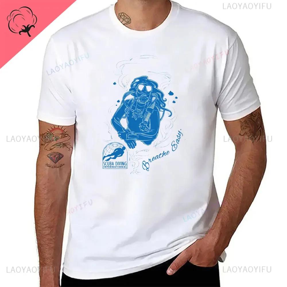 

2024 Новый Технический Дайвинг Интернэшнл (TDI)- Ребризер TDI Более высокие цены на газ 100% Хлопок Футболка Футболка Мода Мужская одежда#Цвет(4) XXXXXL чёрный