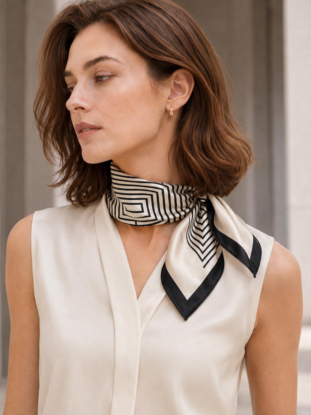 111% mulberry silk silk scarf temperament