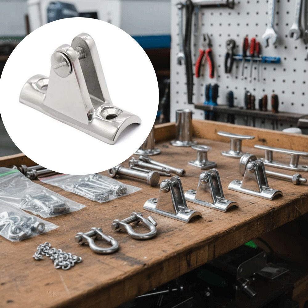 Stainless Steel Marine Hardware 316 Stainless Steel Boat Accessories Bimini Top Fitting  Boat Deck