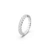 Swarovski Matrix Stylish Minimalist Zirconia Ring Women rings Silver 5237742