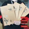 18K Large Cowhide Notebook for Elementary & Junior High Language Studies