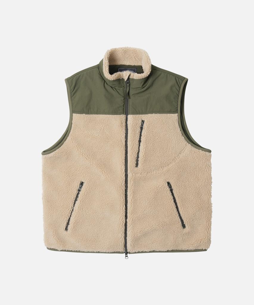 Frizmworks Snug Fleece Vest _ Dusty Beige