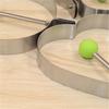 Heart-Shaped Stainless Steel Fried Egg & Rice Ball Mold Set