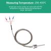 800°C Degree High Temperature Sensor Thread NPT 1/2  Stainless Steel Probe K Type PT100 Thermocouple Tube Temperature Controller
