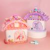 Kids Cartoon Piggy Bank Cute Candy House DIY Money Bank Handheld Treasure Chest Gifts For Girls Boys