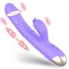3-IN-1 Rabbit Vibrator for Women Powerful Tapping Flapping Vibrator Clitoral Stimulator Massager Female G-Spot Finger Dildo Sex