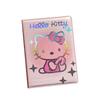 Hello Kitty Heart Notepad: Cute Girly Cartoon Planner with Color Pages