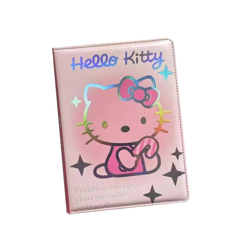 Hello Kitty Heart Notepad: Cute Girly Cartoon Planner with Color Pages