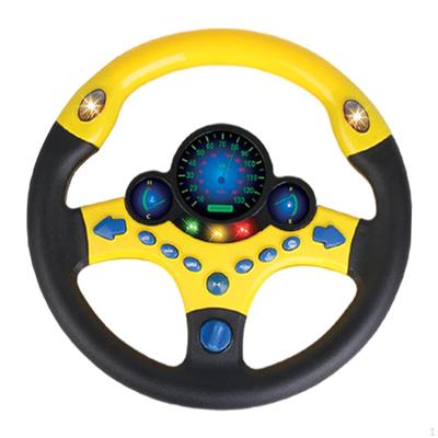Volante de Brinquedo para Crianças Pequenas, Jogos de Menino Efeitos Sonoros, Controlador de Direção Brincadeira de Faz de Conta