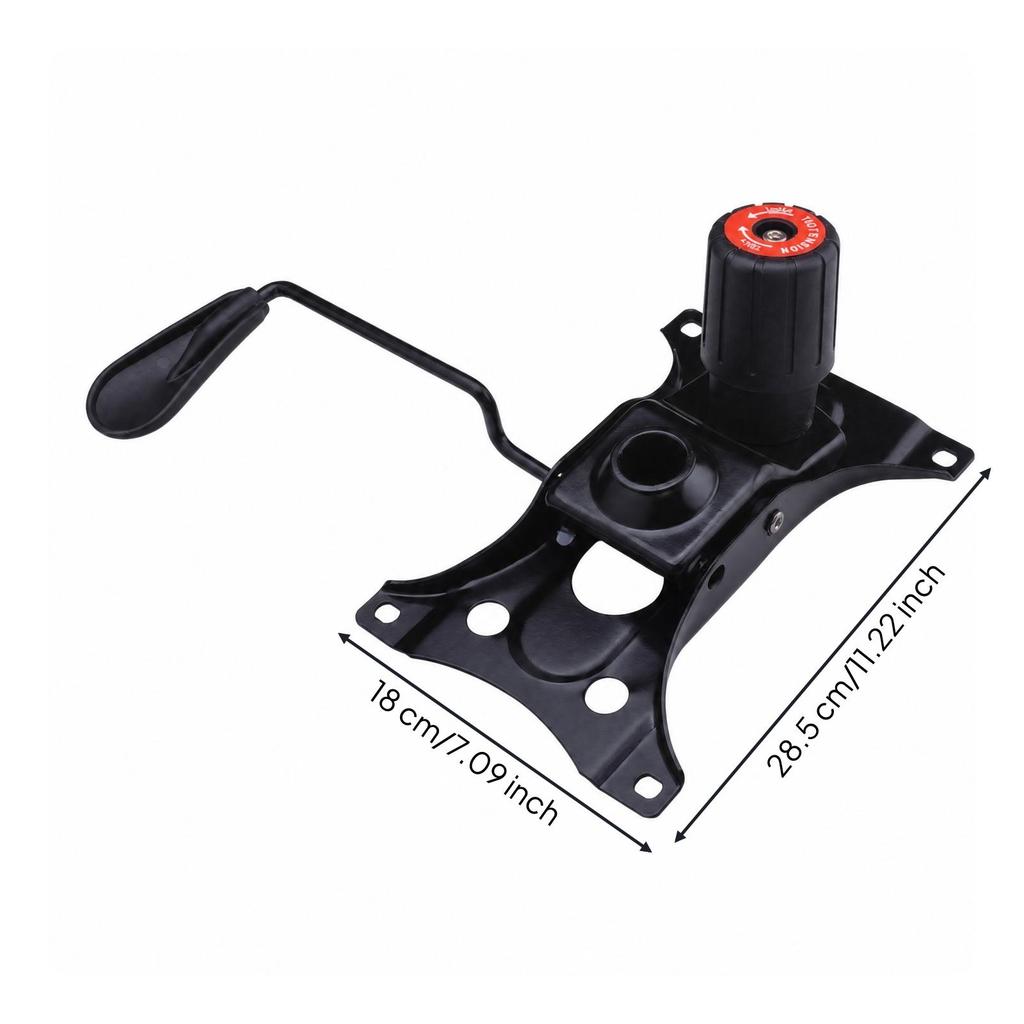 Butterfly Base Office Chair Tilt Mechanism Adjustable with Mounting Plate