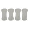 4pcs Cloth Panty Liners Graphene Water Absorption Breathable Leakage Proof Washable Reusable