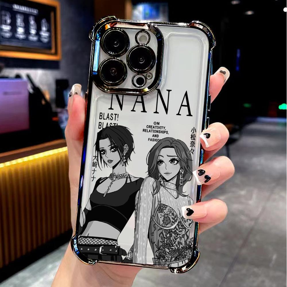

Cool Anime Nanas Hot Plating Phone Case For Xiaomi 15 14 13 Poco F4 F5 X7 X6 X5 X3 Pro Ultra 4G 5G Anti Fall Back Cover Poco X3 4G
