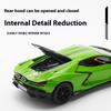 1/24 Scale Lamborghini Revuelto Super Sports Car Diecast Model Metal Car Collection Level Home Trendy Toys Ornaments Hobbies Boyfriend