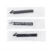 3D ABS Black 4 Motion Logo Letters Car Rear Trunk Emblem Badge Decal For Tayron Golf MK4 5 Tiguan 4motion Sticker Accessories