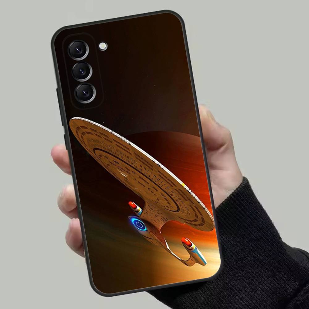 S-Star-Trek Phone Case For Samsung Galaxy A13,A21s,A22,A31,A32,A52,A53,A71,A80,Soft Black Shell
