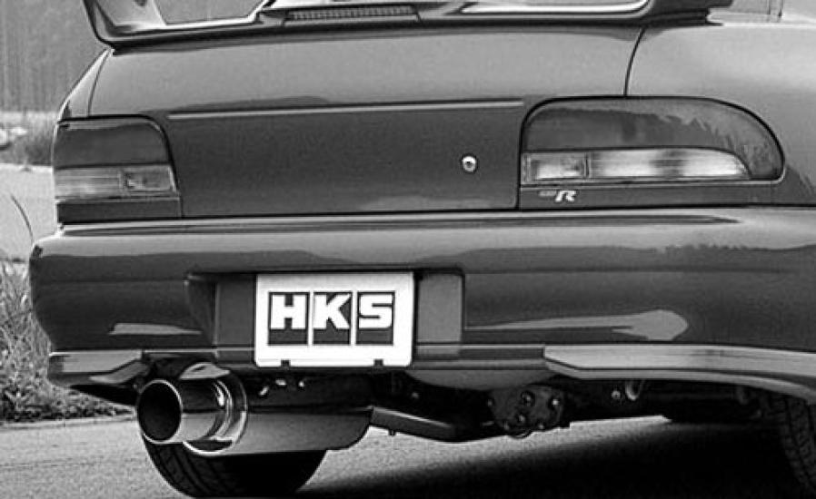 HKS Automotive Sports Muffler Silent High Power Subaru Impreza GC8 Vehicle Inspection Compatible Intake and Exhaust System Parts 31019-AF022