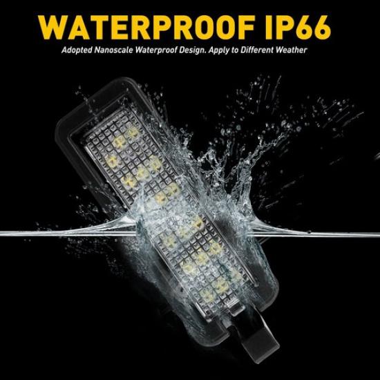 For 20-21 RAM 1500 & Chrysler Voyager 18-SMD LED Plate License Light Waterproof