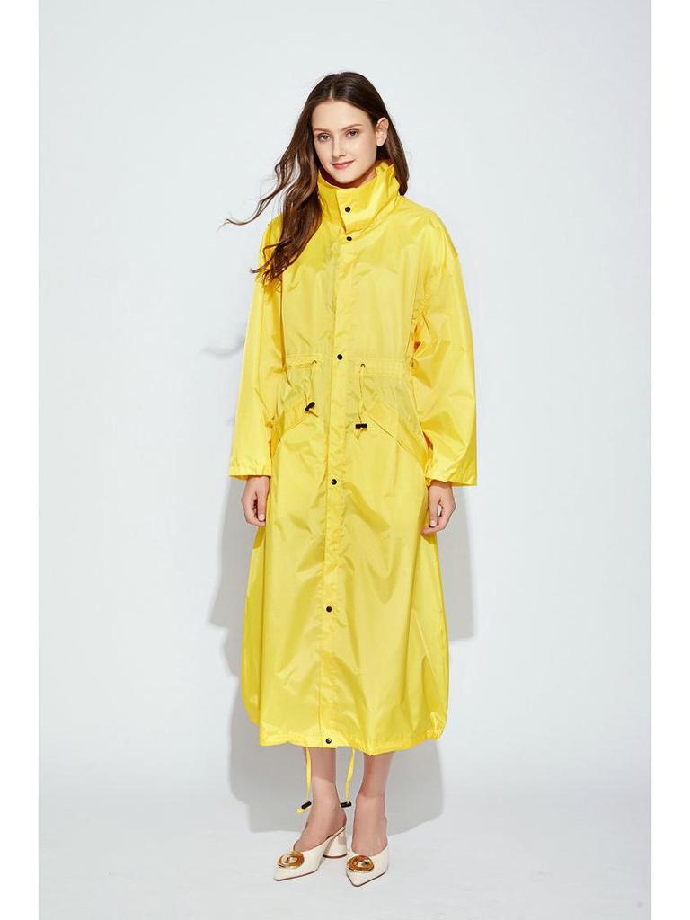 Cross-Border Waterproof Rainstorm-Proof Windbreaker Poncho for Adults - Single-Person Outdoor Hiking Fashion Raincoat
