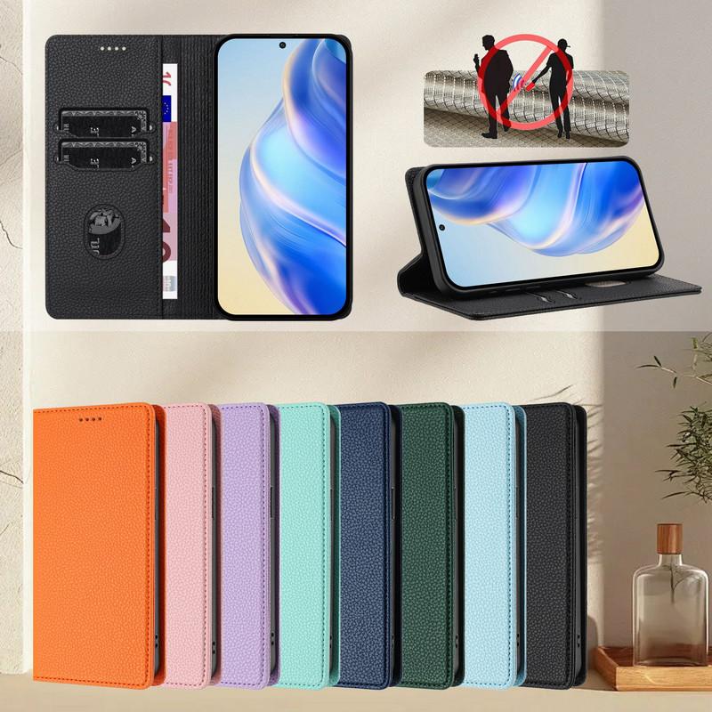 For Samsung S26 S25 S24 S23 S22 S21 Ultra 5G RFID Leather Wallet Case For Samsung Galaxy S26 Pro S25 Edge S24 FE S 23 Plus Cover