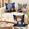Anime Cute Cardcaptor Sakura Cushion Cover Silky Short Plush Home Sofa Cushion Cover - Invisible Zipper Home Decoration