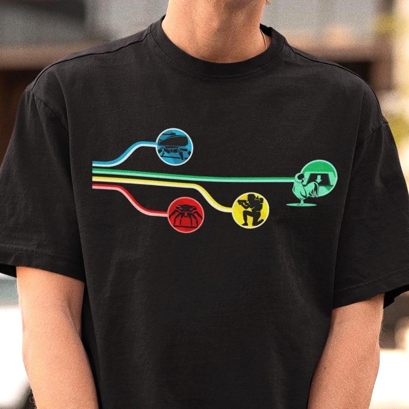 Arc Raiders Skill Tree Shirt - Funny Gamer Tshirt,Arc Raider Sweatshirt,Gaming Tee S