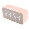 Wireless   Speaker Stereo Sound Noise Cancelling Temperature Display Voice Broadcast FM Radio Mirror Alarm Clock