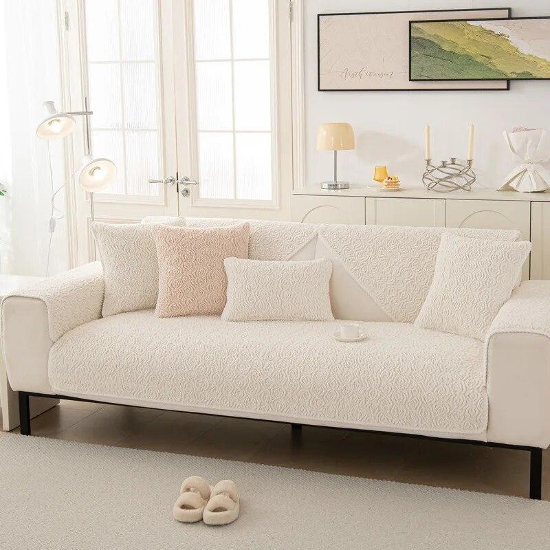 

Sadelik gül kadife kalınlaşmak kanepe havlu kış sıcak kanepe oturma odası için l-şekilli kapakları kanepe yastığı kaymaz dekorasyon ev 70x70cm 1pcs