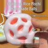 Icy Skin DIY Mochi-Kugel: Knetbares, Quetschbares Dekompressionsspielzeug mit langsamem Rückprall