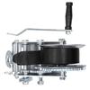 Manual Winch Carbon Steel Hand Crank Industrial Winding Tools with Braided Rope 2500LBS