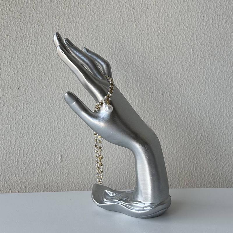 Jewelry Display Mannequin: Necklace, Earring, Ring, Bracelet Holder & Storage Stand.