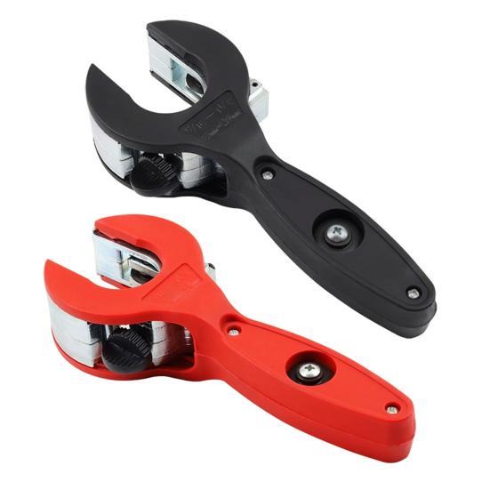 Yousheng Ratcheting Pipe Cutter Tool One-Hand Fast Pipe Cutting Tool for Cutting 5/16-1-1/8 Inch Stainless Steel Copper Aluminium PVC Tubes