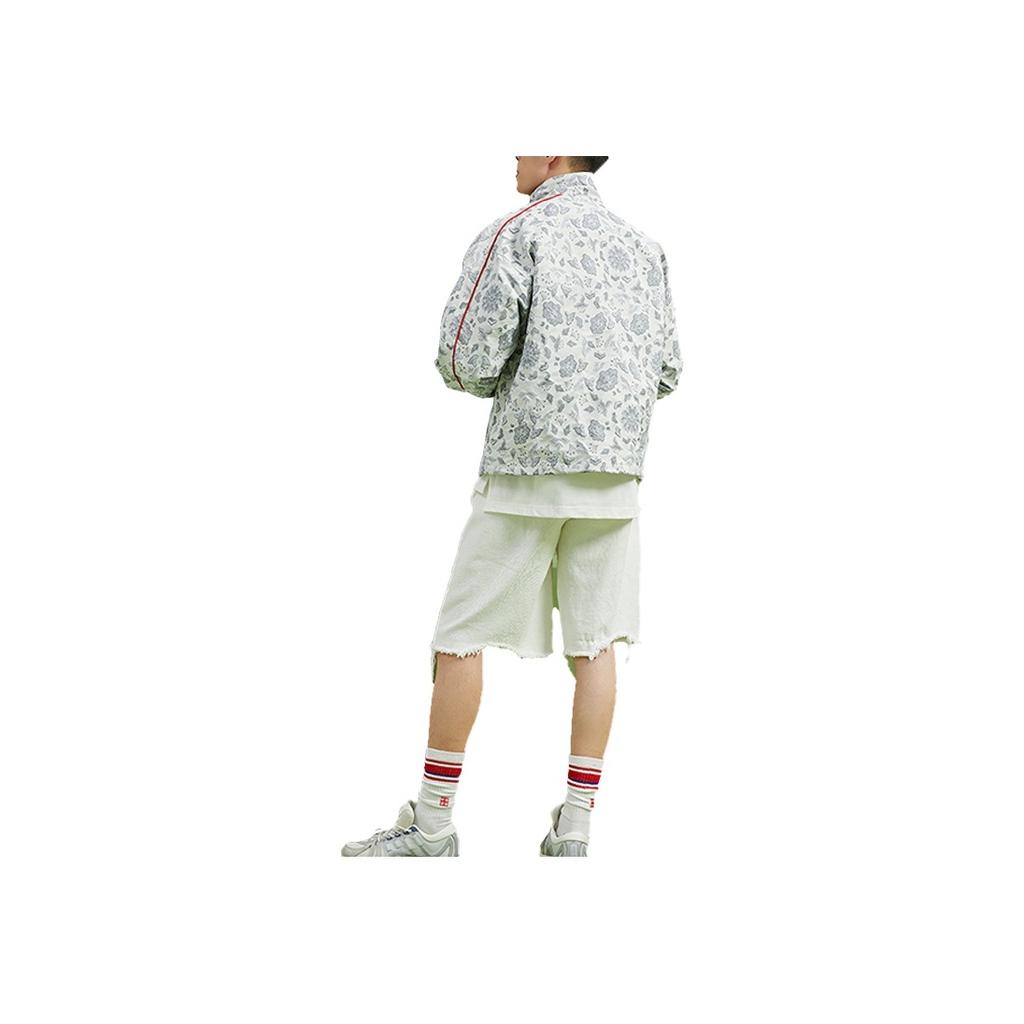 Li Ning Paris Fashion Week Lockere Sportjacke Herren Jacke Off-White AFDQ735-1