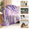 Cartoon Kitagawa Marin Furina Flannel Blanket Cover Warmth Soft Anime Blanket Multifunctional Decor Home Universal Blankets