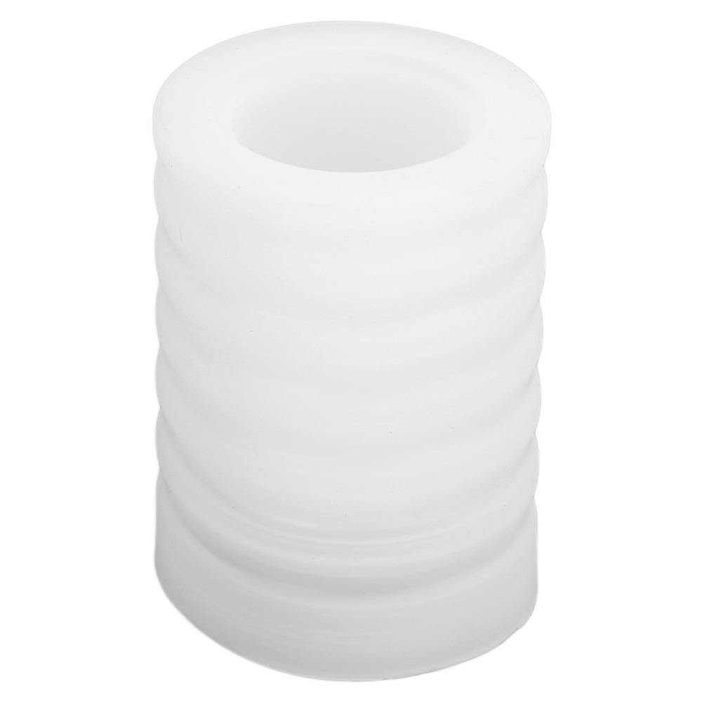

Clay Molds White Resin Mold Round Cylinder Durable Silicone Molds Reusable Resin Molds DIY Casting