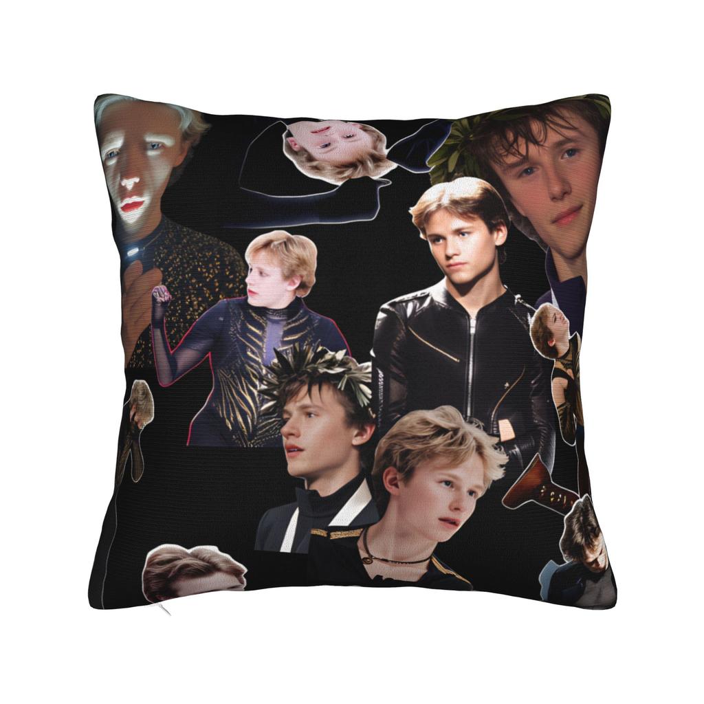 Ilia Malinin Pillow Case  Design Pillow Cover For Sofa Bedroom Home Decor Retro Trendy Cushion Cover