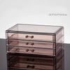 Multi-layer Jewelry Storage Box, Transparent High-end Ring, Stud Earrings, Necklace, Storage Display Rack, Drawer, Jewelry Box.