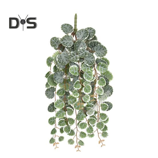 

Искусственная подвесная веревка из сердечных растений, настенное крепление, не требующее особого ухода, искусственный эвкалипт, имитирующий ротанг зелёный