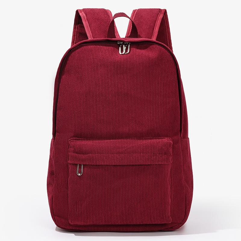 Persalized and Versatile School-style Student Schoolbag, Trendy, Simple and Spacious Backpack