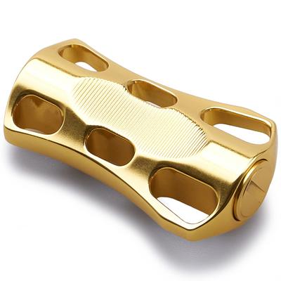 HEIGHTEN 22mm Reel Handle Knob for Shimano Daiwa General Use (Shimano Type A) (Daiwa Type S) Wave Series (Gold) (635)