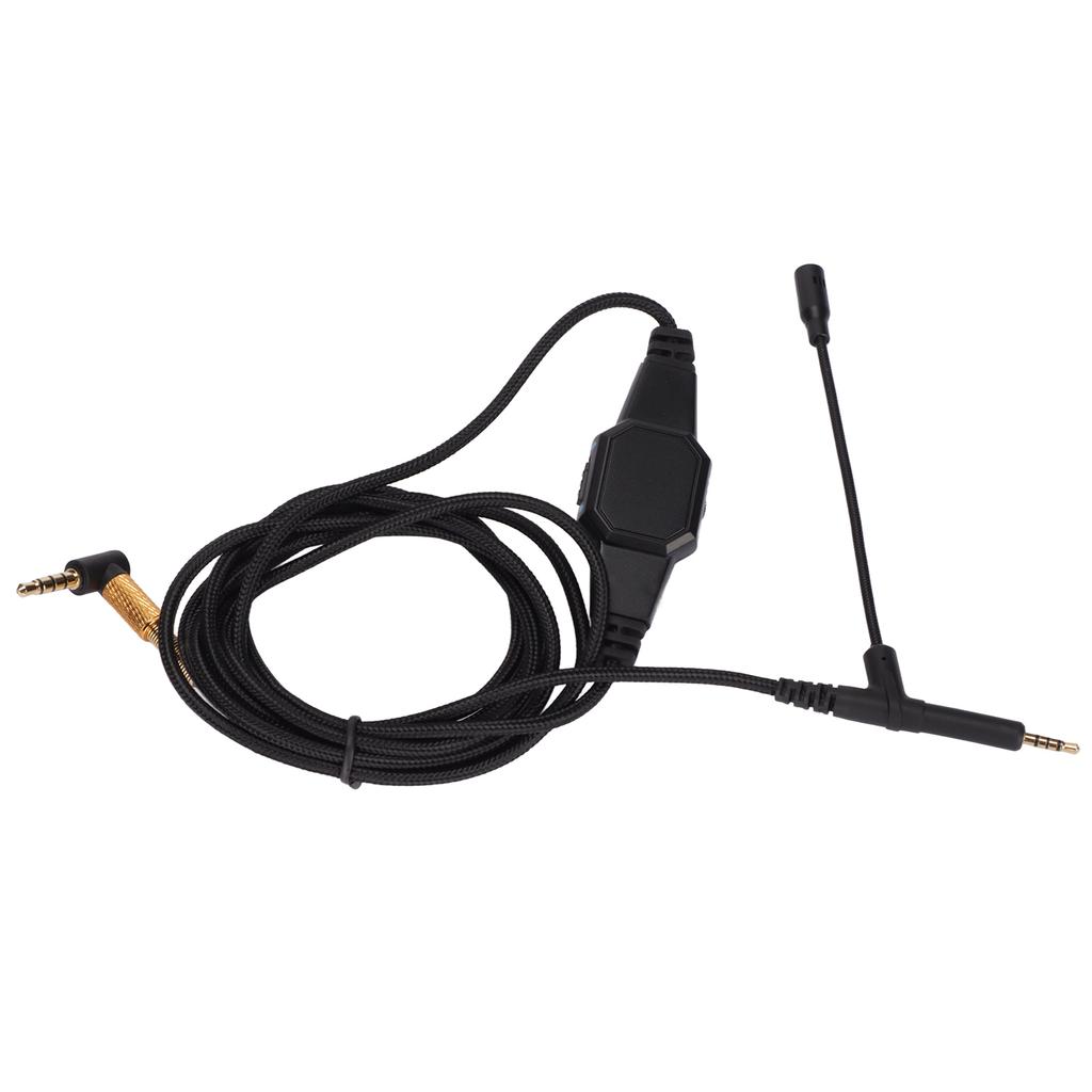 Earphone Replacement Cable 3.5mm to 2.5mm High Resolution Earphone Cable with Mic for AKG K490 NC