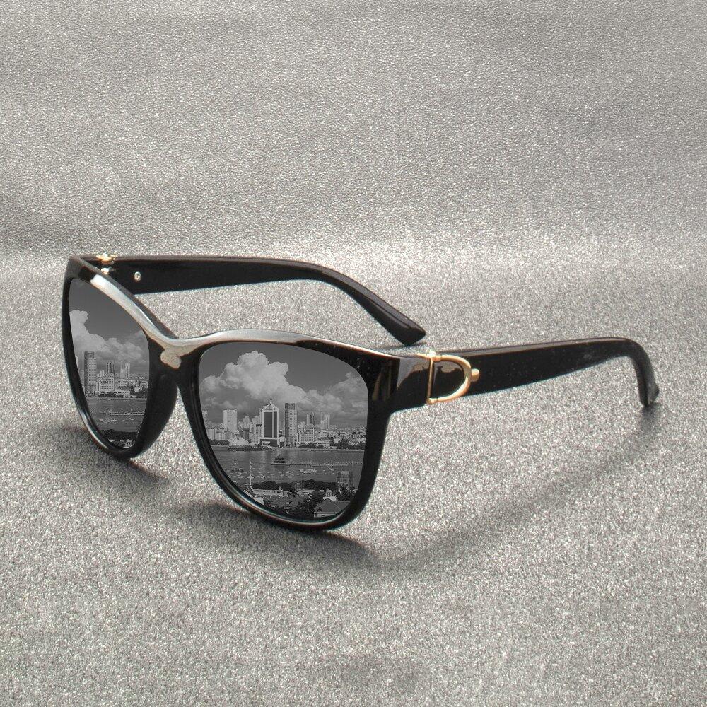 2PCS Luxury Brand Design Cat Eye Sunglasses Men Women Lady Elegant Sun Glasses Female Driving Eyewear