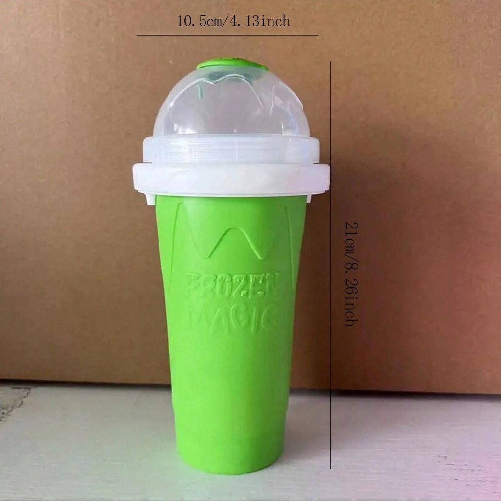 1ks kelímek na smoothie milkshake zmrzlina mražený silikonový stlačovací kelímek přenosný DIY džus milkshake láhev dětský dárek nástroj