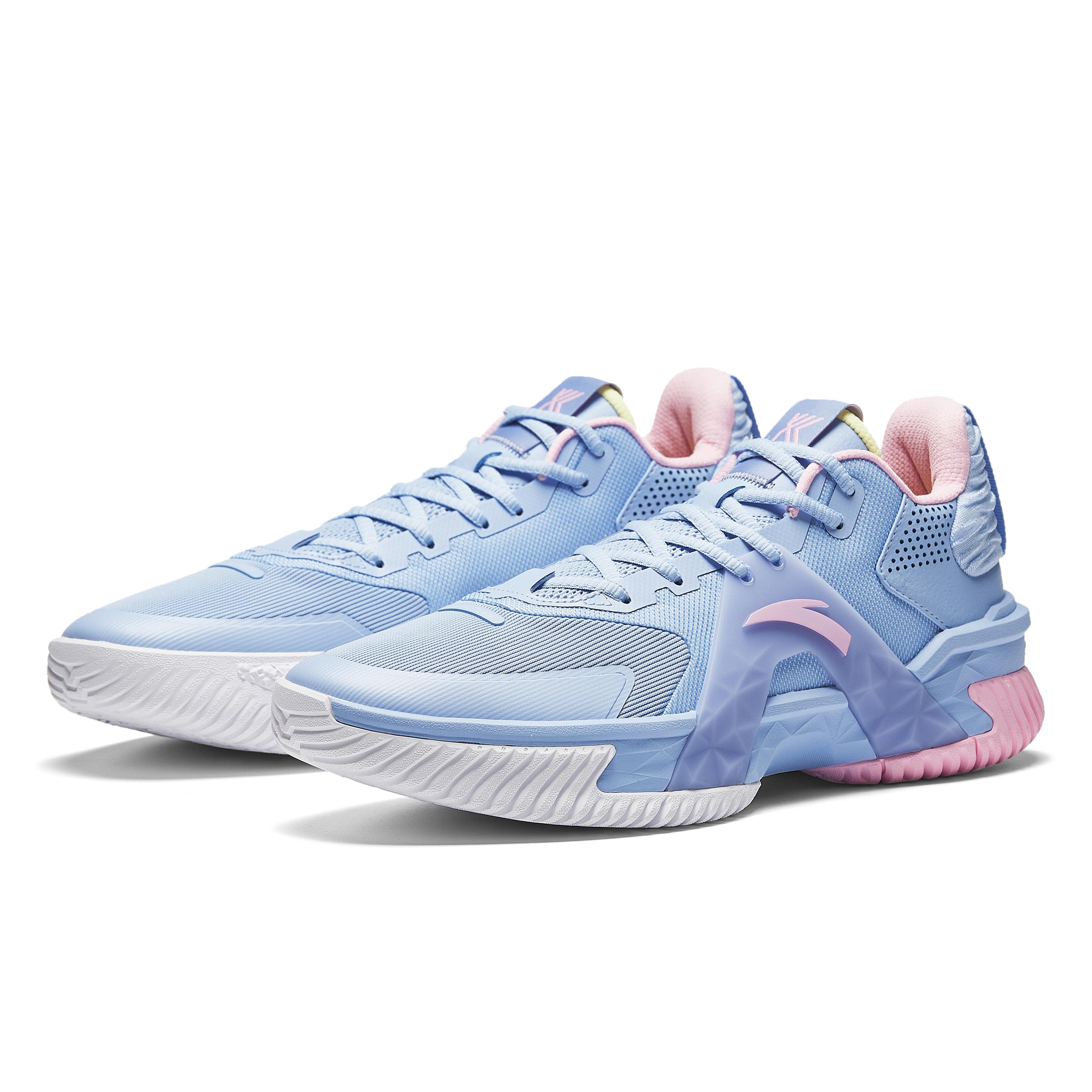 

New ANTA Space 5 Basketball Shoes Men s Low top Danube Blue/Cute Pink 912511606Q-2 44