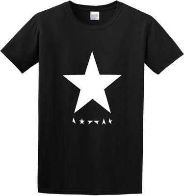 Adult T-Shirts Multi Blackstar Black