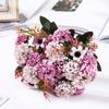 3 svazky hedvábná hortenzie umělá květina kytice falešná květina pro domácí kutily dekorace na svatbu