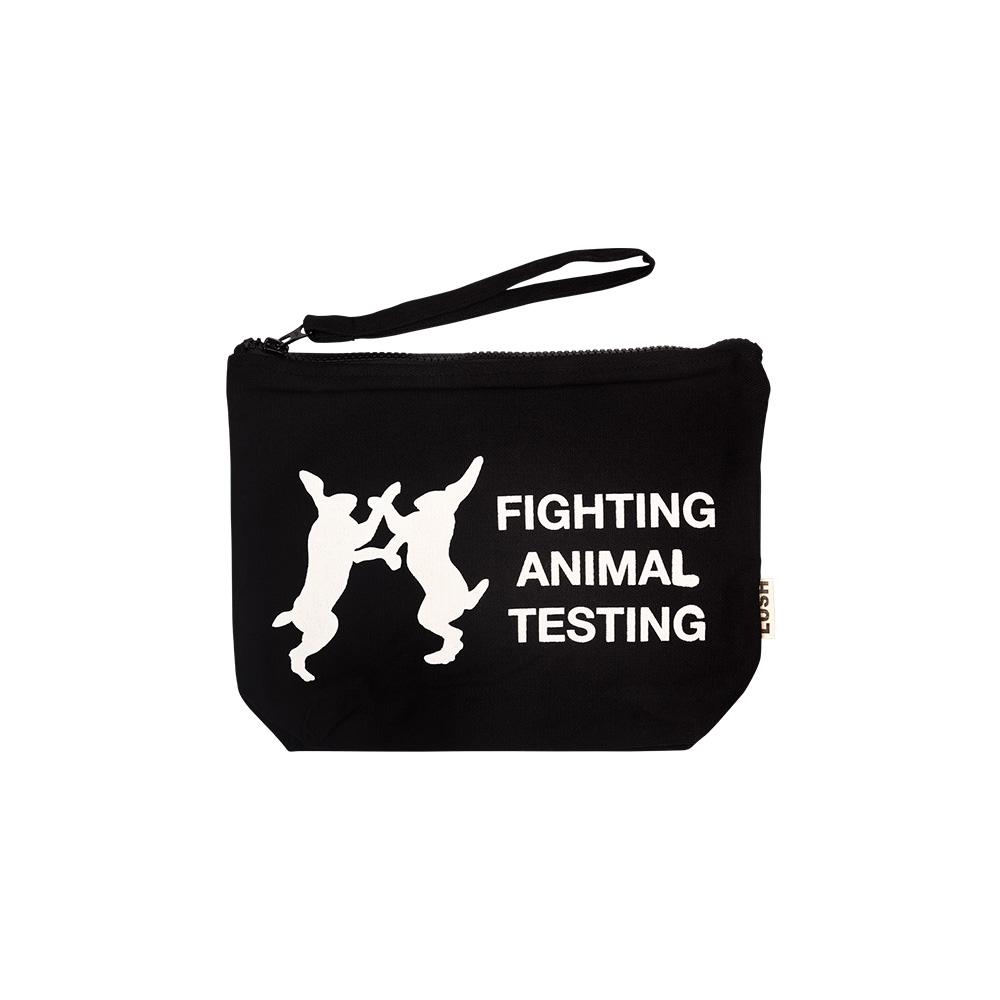 

[Lush] The Fighting Animal Testing Cosmetic Pouch