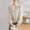 Jacquard Chiffon Sunscreen Clothing Women's Summer All-match Western Style Thin Long-sleeved Small Jacket Jacket