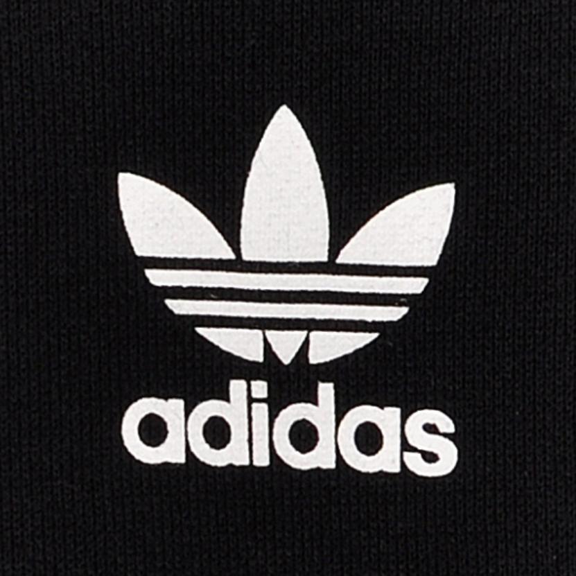 Adidas Originals Comfortable Soft Zipper Hoodie Versatile Jacket Men Jackets Black BQ0901