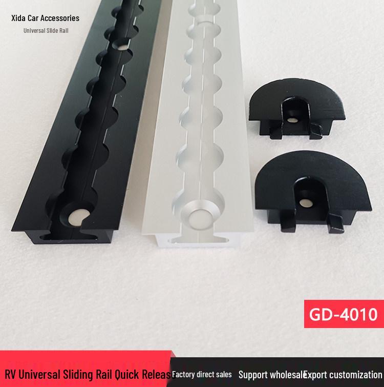 

4010 RV Conversion Fixed Guide Rail with Flange for Recessed Boat/Vehicle Sliding Installation